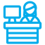 ícone de recepção - clínica de olhos norte do paraná